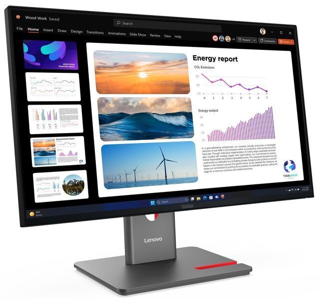 Монитор LENOVO ThinkVision P24Q-40 23.8" 2560x1440px IPS 4 мс [GTG] 2092926 фото