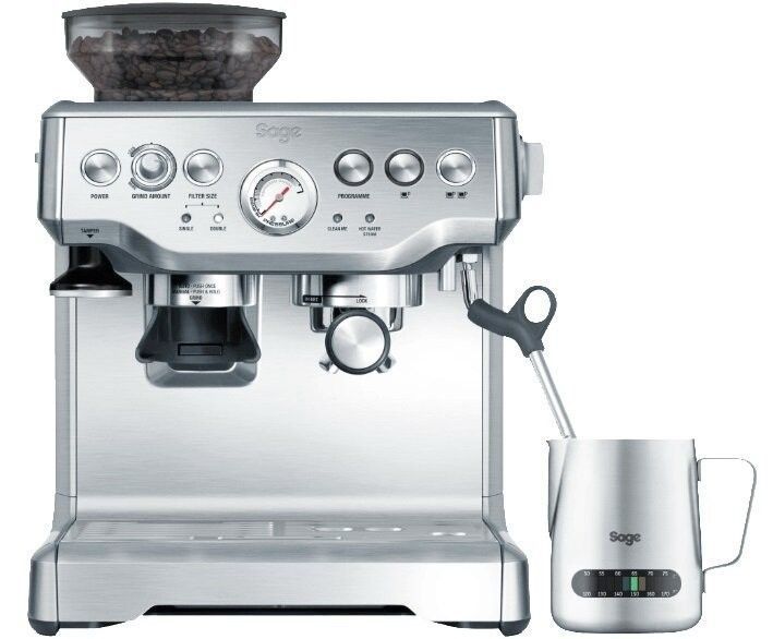 Ріжкова кавоварка еспресо Sage Barista Express SES875BSS 397750 фото