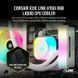 Водяное охлаждение Corsair iCUE LINK H150i RGB White (CW-9061006-WW) 014120 фото 2