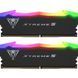 Пам'ять для настільних комп'ютерів PATRIOT 32 GB (2x16GB) DDR5 7800 MHz Xtreme 5 RGB (PVXR532G78C38K) 033886 фото 1