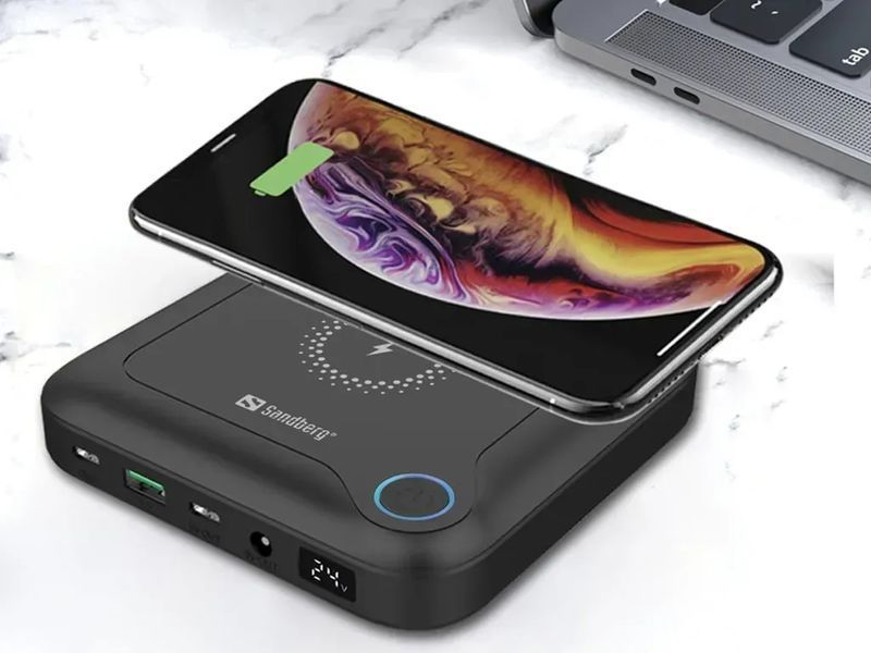 Внешний аккумулятор (павербанк) Sandberg All-in1 Laptop Powerbank 24000mAh (PB930197) 613769 фото