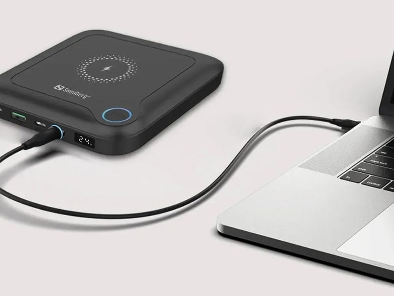 Внешний аккумулятор (павербанк) Sandberg All-in1 Laptop Powerbank 24000mAh (PB930197) 613769 фото