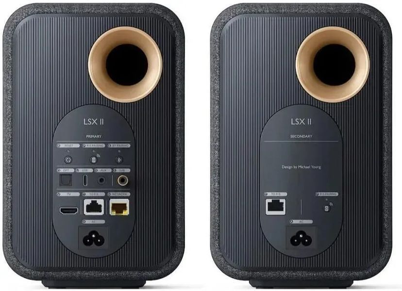 Акустические колонки KEF LSX II Carbon Black 601840 фото