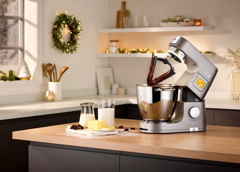 Кухонний планетарний комбайн KENWOOD KWL90.594.SI Titanium Chef Patissier XL 1400 Вт (2 МИСКИ В КОМПЛЕКТІ) 705080 фото