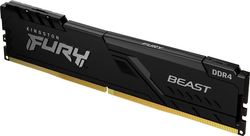 Память для настольных компьютеров Kingston Fury BEast 32 GB DDR4 (4x8GB) 3200MHz CL16 (KF432C16BBK4/32) 032566 фото