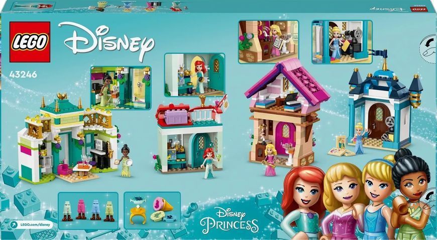 Блоковий конструктор LEGO Disney Princess Пригода діснеївської принцеси на ярмарку (43246) 613921 фото