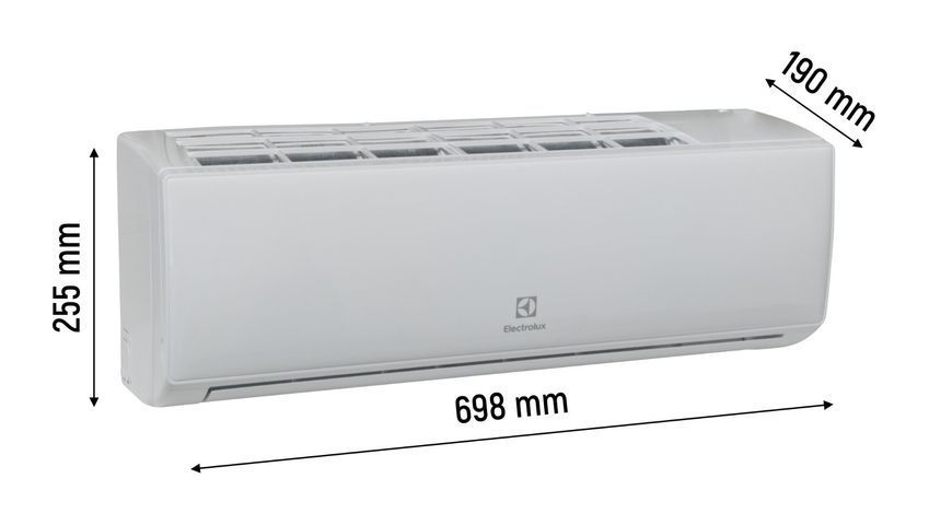 Спліт-кондиціонер, тепловий насос повітря-повітря ELECTROLUX Hell 4D AirFlow EACS/I-09HEL/N8 EEC з послугою монтажу 2111316 фото