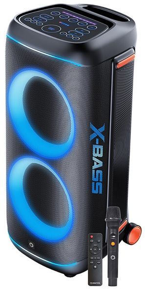 Power Audio MANTA Nova MASPK1002B400 Мікрофон для караоке Чорний 2144319 фото