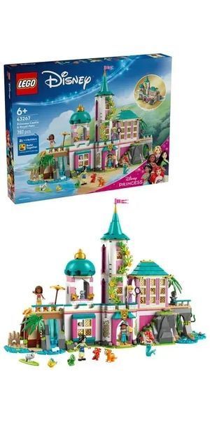 Блоковий конструктор LEGO Disney Замок принцеси та королівські улюбленці (43267) 613373 фото