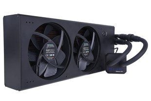 Водяне охолодження Alphacool Eisbaer Extreme Liquid 280 Black Edition (11594) 014171 фото