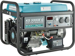 Комбинированный генератор (газ-бензин) Konner&Sohnen KS 5000E G 015351 фото