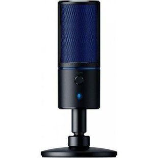 Микрофон для ПК/ стриминга, подкастов Razer Seiren X PS4 Black/Blue (RZ19-02290200-R3G1) 024309 фото