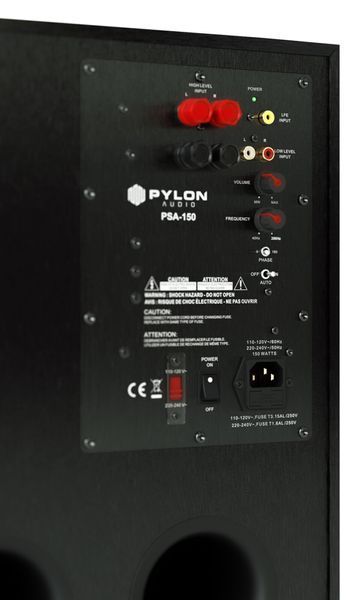 Сабвуфер PYLON AUDIO Pearl Sub Чорний щітковий алюміній 2016422 фото