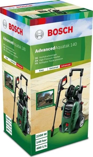 Мінімийка високого тиску Bosch AdvancedAquatak 140 (06008A7D00) 229804 фото