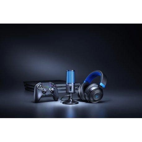 Микрофон для ПК/ стриминга, подкастов Razer Seiren X PS4 Black/Blue (RZ19-02290200-R3G1) 024309 фото