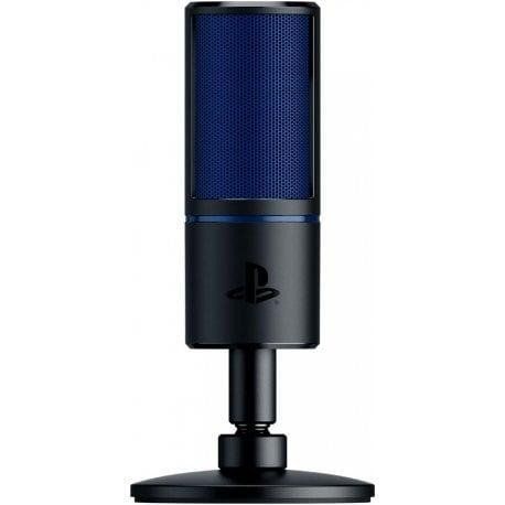 Микрофон для ПК/ стриминга, подкастов Razer Seiren X PS4 Black/Blue (RZ19-02290200-R3G1) 024309 фото
