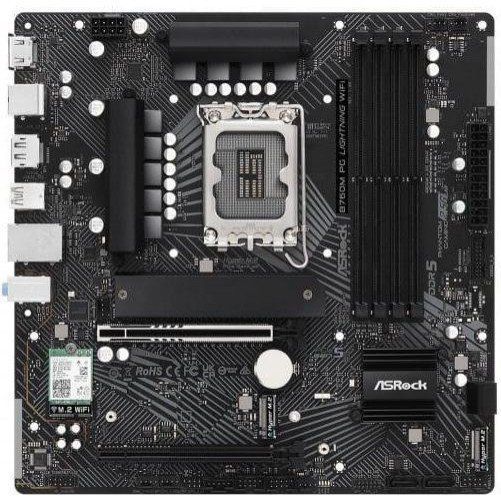 Материнская плата ASRock B760M PG Lightning WiFi (90-MXBMT0-A0UAYZ) 022921 фото