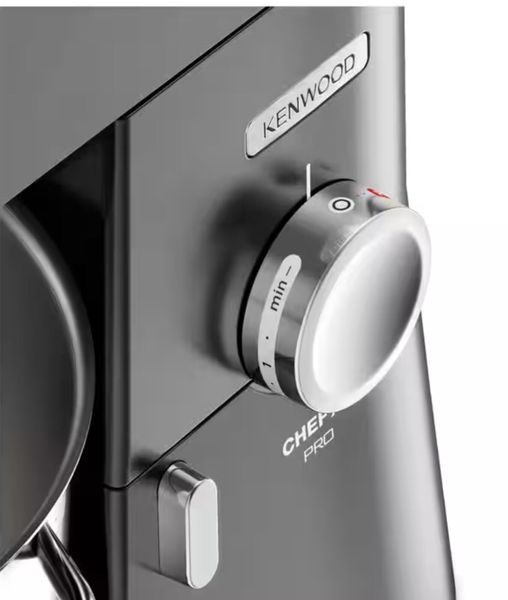 Кухонний планетарний комбайн KENWOOD KVL87.003BK Chef XL Pro Чорний, 1700 Вт, потужний і тихий двигун 2133251 фото