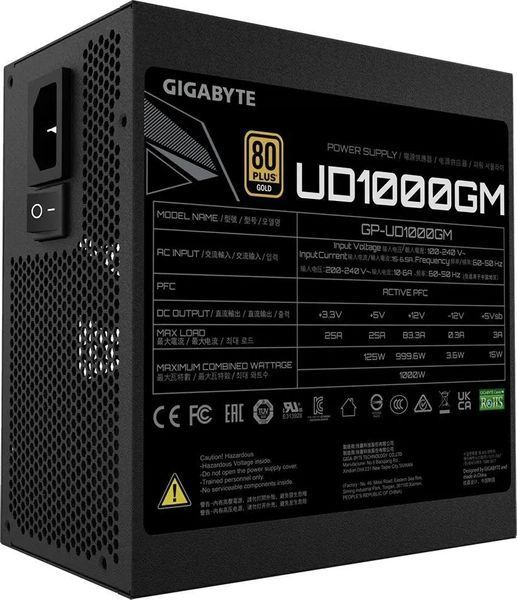 Блок живлення Gigabyte UD1000GM (GP-UD1000GM) 001119 фото