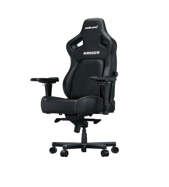 Компьютерное кресло для геймера Anda Seat Seat Kaiser 4 L Eco-Skin Black 572755 фото