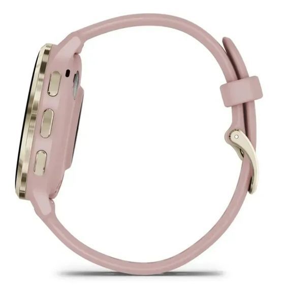 Смарт-годинник Garmin Venu 3S Soft Gold S. Steel Bezel w. Dust Rose Case and S. Band (010-02785-03/53) 613089 фото