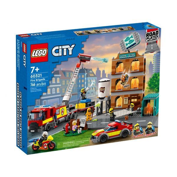 Блоковий конструктор LEGO City Пожарная команда (60321) 009418 фото