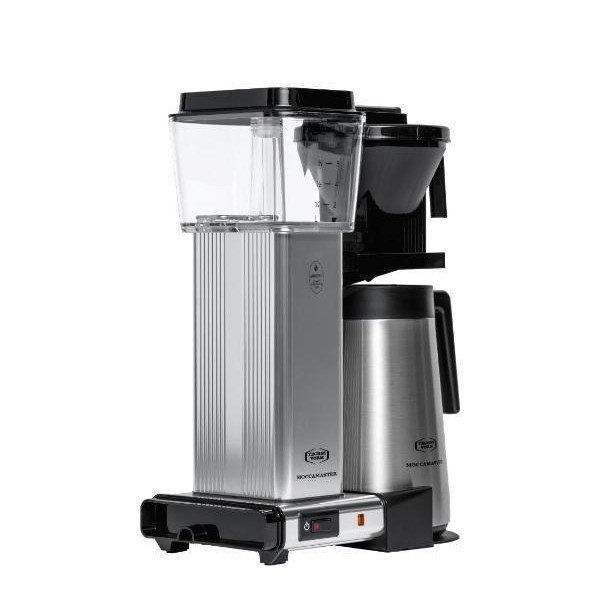 Крапельна кавоварка Moccamaster KBGT 741 Aluminium Polished Silver 016672 фото