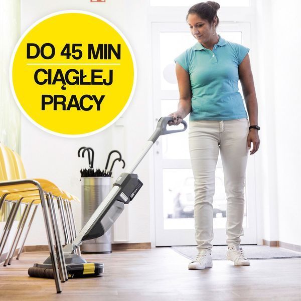 Електричний підлогомийний апарат KARCHER Professional BR 30/1 C BP (Бездротовий) 515541 фото