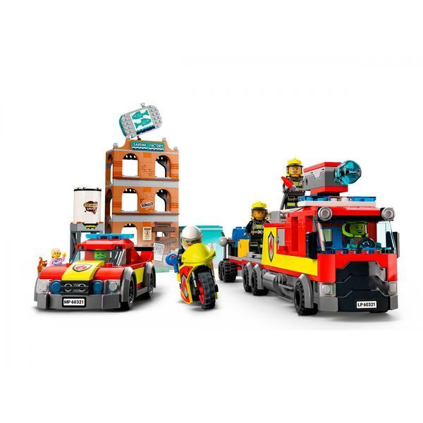 Блоковий конструктор LEGO City Пожарная команда (60321) 009418 фото