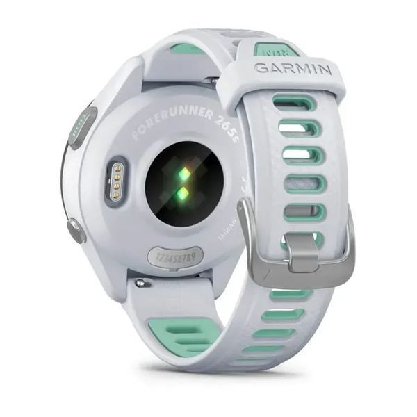 Смарт-часы Garmin Forerunner 265S Black Bezel w. Whitestone Case and Whitestone/Neo Tropic S. Band (010-02810-04/14/54) 613069 фото
