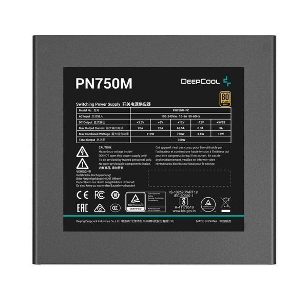 Блок живлення Deepcool PN750M (R-PN750M-FC0B) 002154 фото