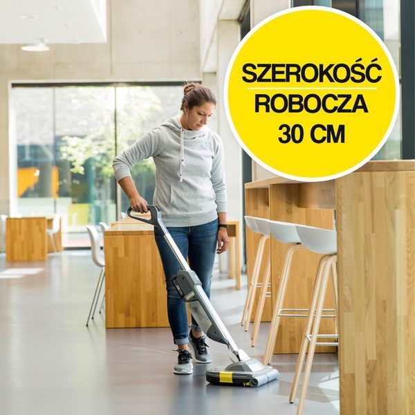 Електричний підлогомийний апарат KARCHER Professional BR 30/1 C BP (Бездротовий) 515541 фото