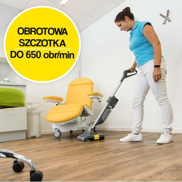 Електричний підлогомийний апарат KARCHER Professional BR 30/1 C BP (Бездротовий) 515541 фото