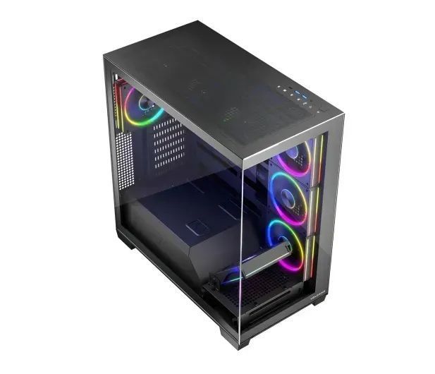 Корпус Modecom Volcano Stellar ARGB MIDI 8F Black (AT-STELLAR-8F-ARGB-10) 615349 фото