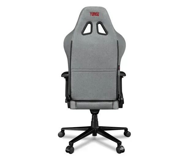 Компьютерное кресло для геймера Yumisu 2050 Magnetic Light Gray/Red Mesh (Y-2050F-LR-M) 615263 фото