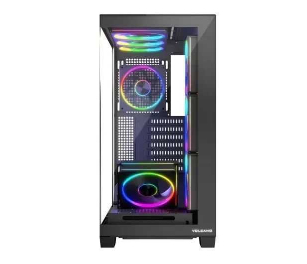 Корпус Modecom Volcano Stellar ARGB MIDI 8F Black (AT-STELLAR-8F-ARGB-10) 615349 фото