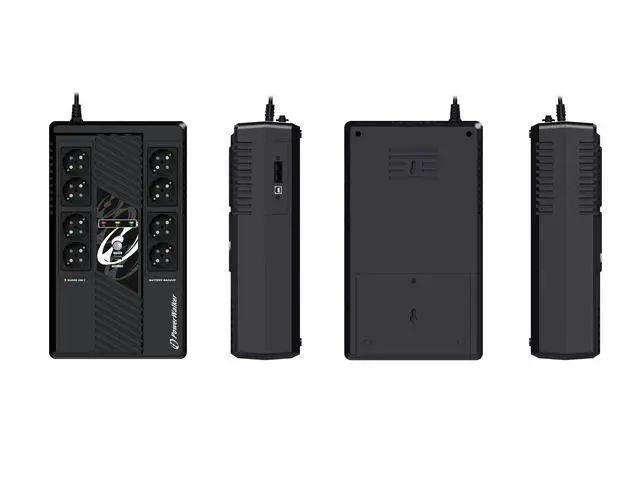 Лінійно-інтерактивне ДБЖ PowerWalker VI 1000 MS (10121162) 022737 фото