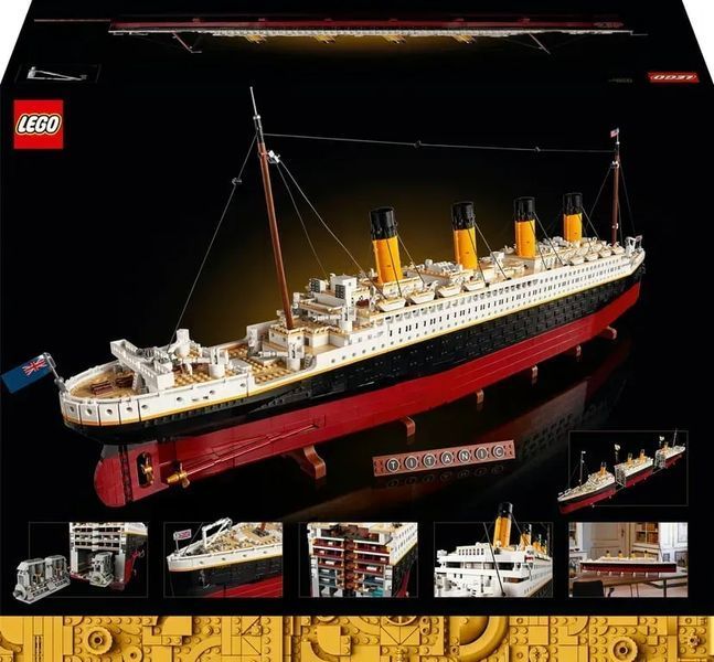 Блочный конструктор LEGO Icons Титаник (10294) 613540 фото