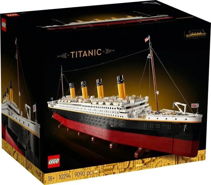 Блочный конструктор LEGO Icons Титаник (10294) 613540 фото