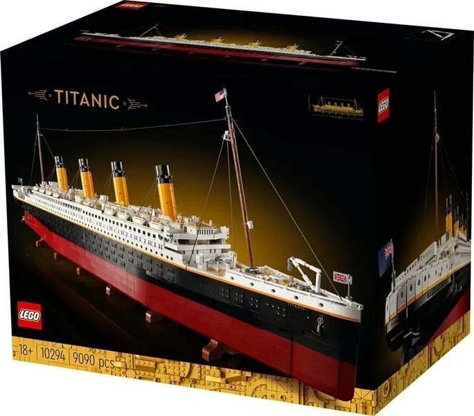 Блочный конструктор LEGO Icons Титаник (10294) 613540 фото