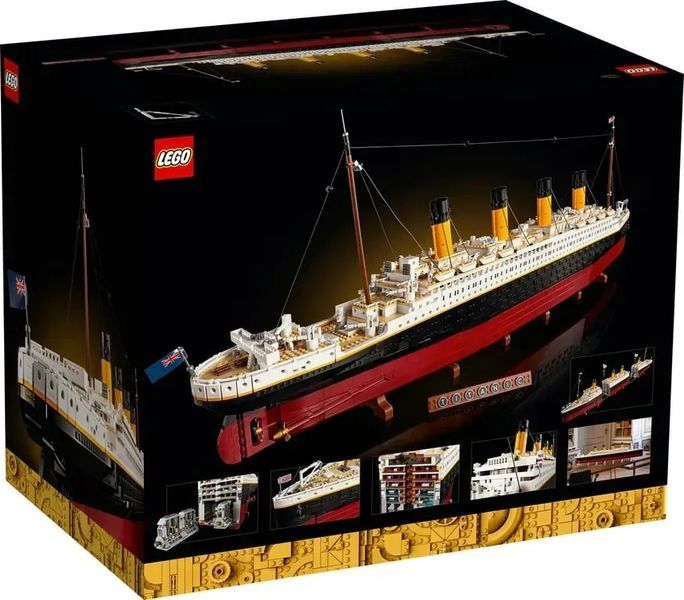 Блочный конструктор LEGO Icons Титаник (10294) 613540 фото