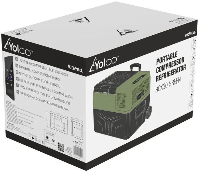 Портативний холодильник Yeticool Yolco BCX30 Green 597781 фото