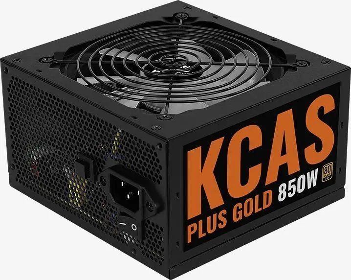 Блок питания AeroCool KCAS Plus Gold 850W (AEROPGSKCAS+RGB850-G) 001141 фото