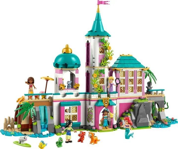 Блоковий конструктор LEGO Disney Замок принцеси та королівські улюбленці (43267) 613373 фото