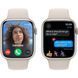 Смарт-годинник Apple Watch Series 9 GPS 41mm Starlight Aluminum Case w. Starlight Sport Band - S/M (MR8T3) 035023 фото 4