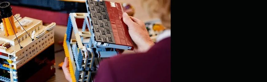 Блочный конструктор LEGO Icons Титаник (10294) 613540 фото