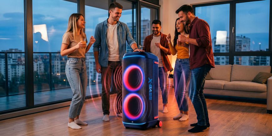 Power Audio MANTA Nova MASPK1002B400 Мікрофон для караоке Чорний 2144319 фото