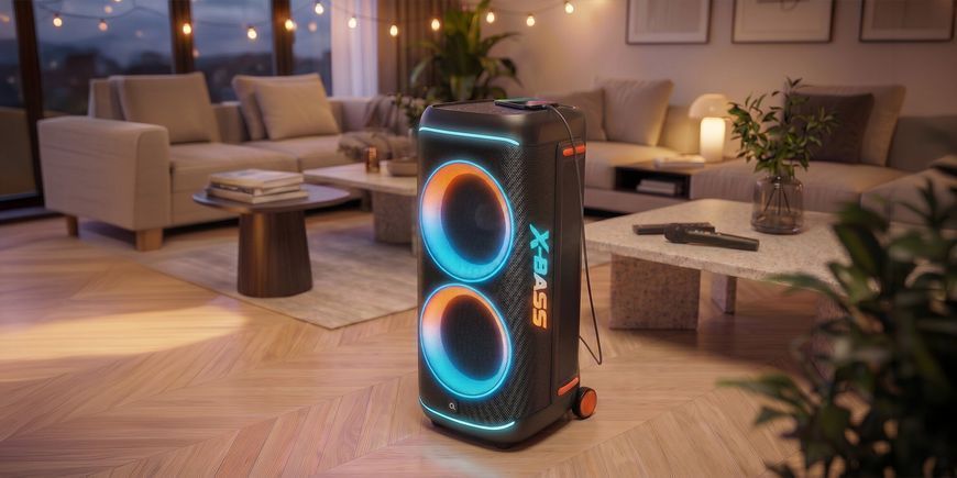 Power Audio MANTA Nova MASPK1002B400 Мікрофон для караоке Чорний 2144319 фото