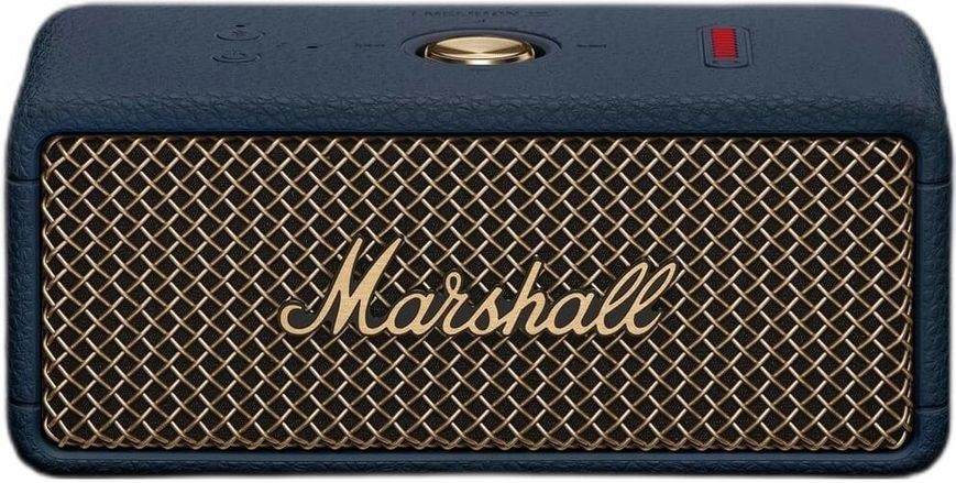 Мобільна колонка MARSHALL Emberton III, батарея 32 год, IP67, мікрофон, звук 360&deg;, додаток, синій 2084174 фото