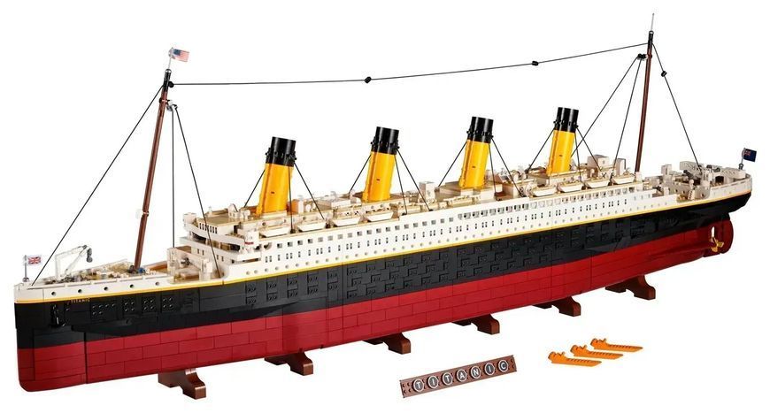 Блочный конструктор LEGO Icons Титаник (10294) 613540 фото